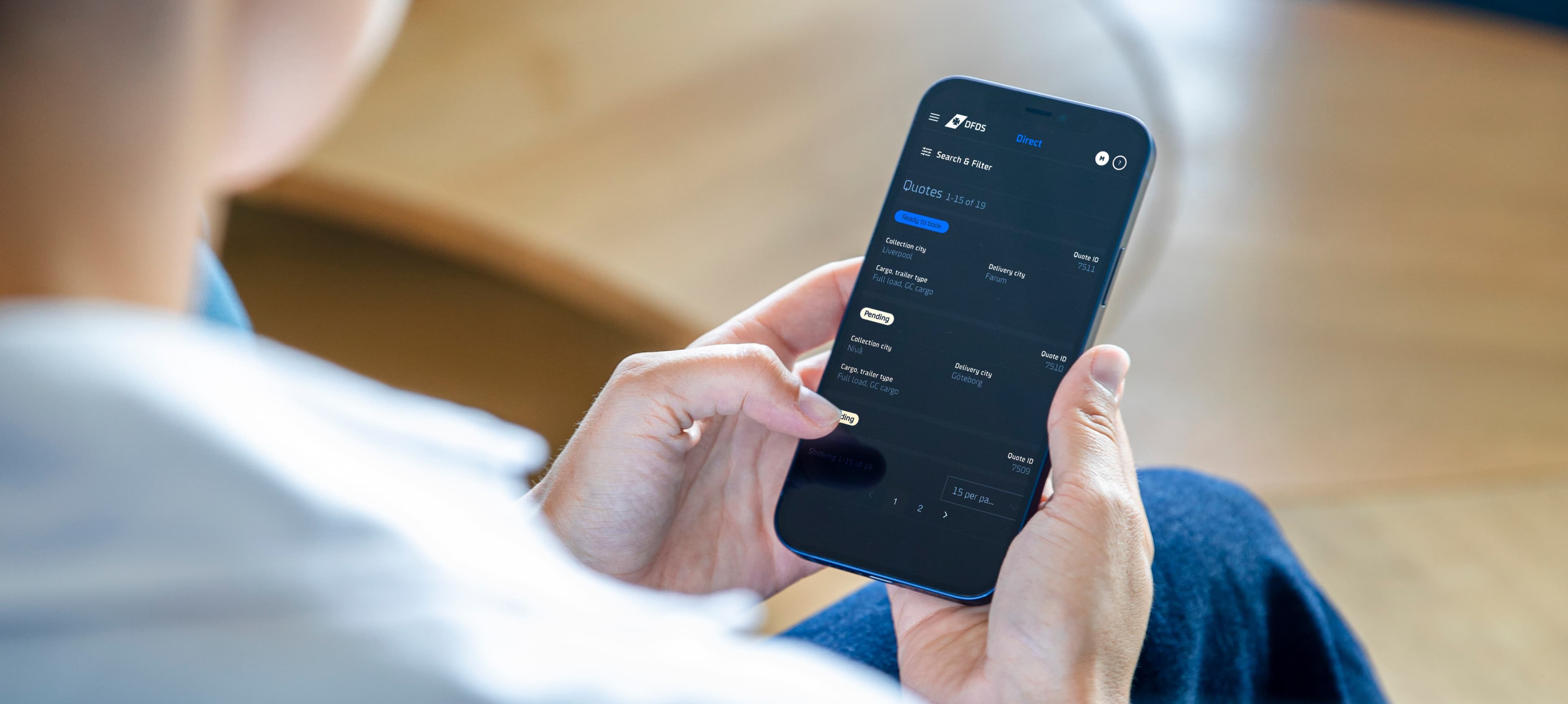 DFDS Direct, Image cropped for article page