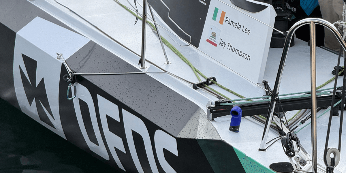 Pamela Lee, Jay Thompson and DFDS