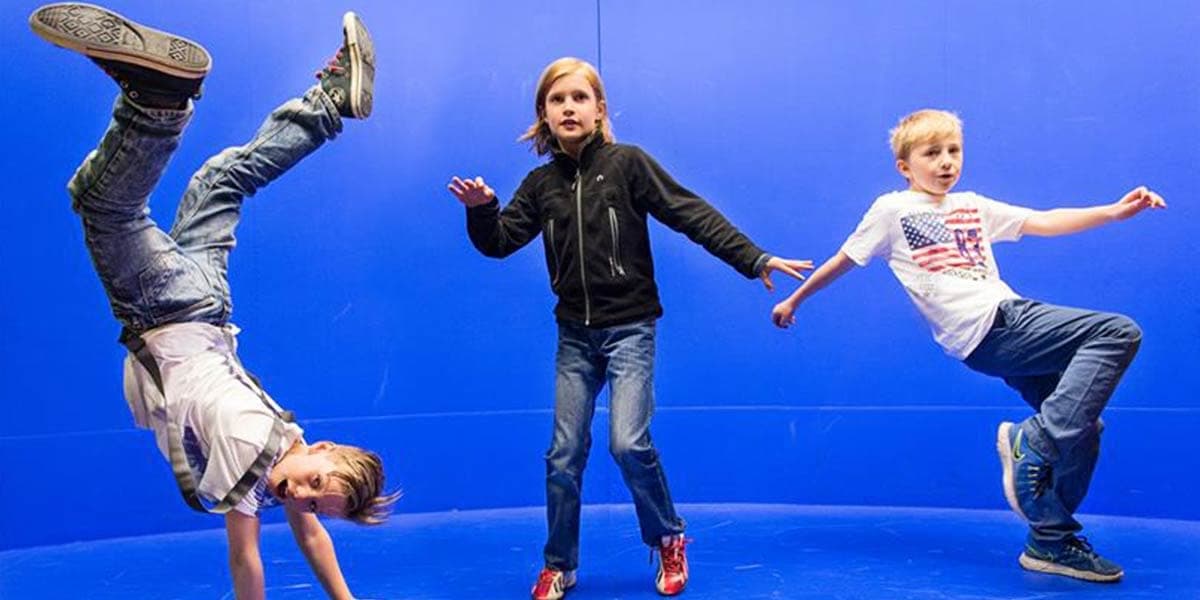 Children having fun at Kreativum Science Centre