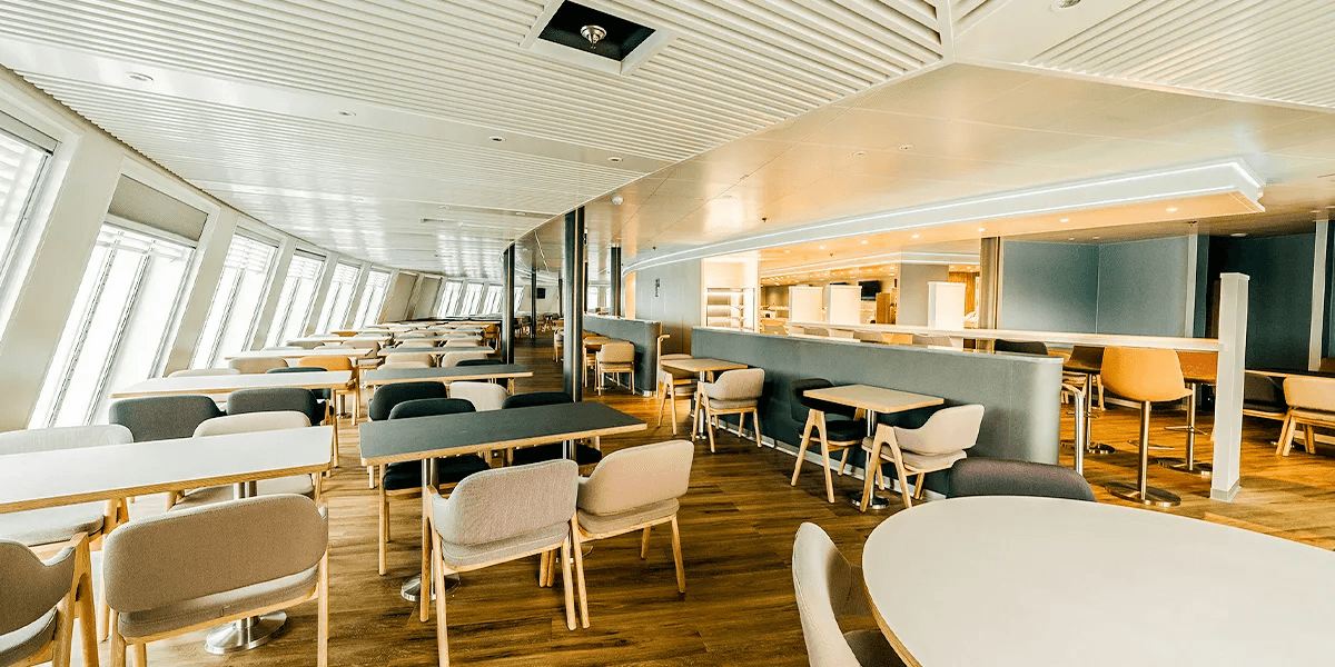 7 seas restaurant onboard Baltics routes