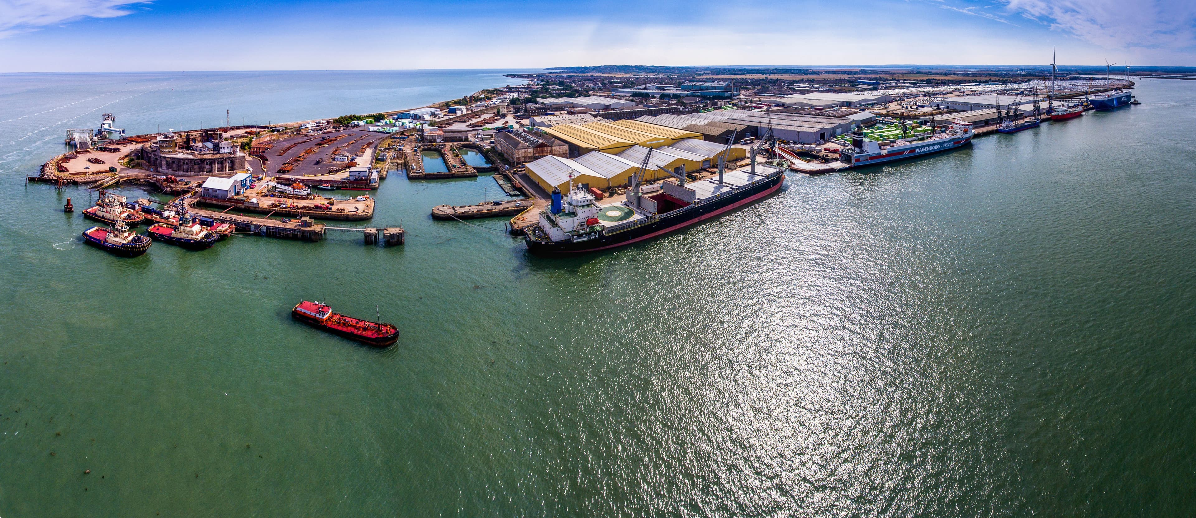 Part of Peel Ports’ London Medway cluster