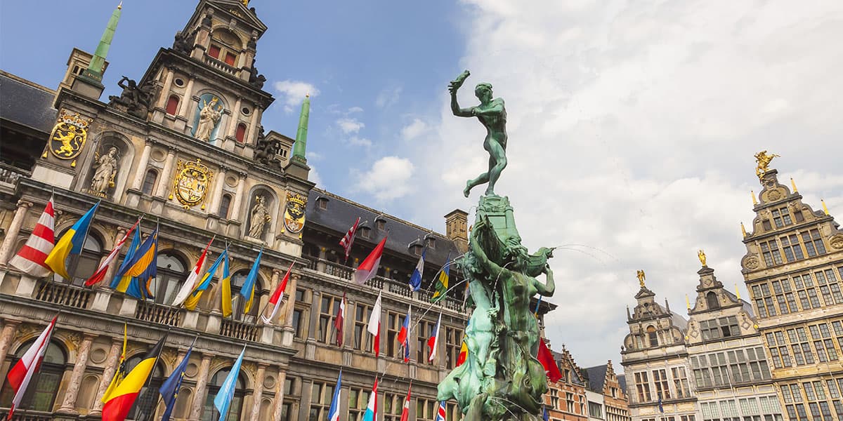 Antwerp town square