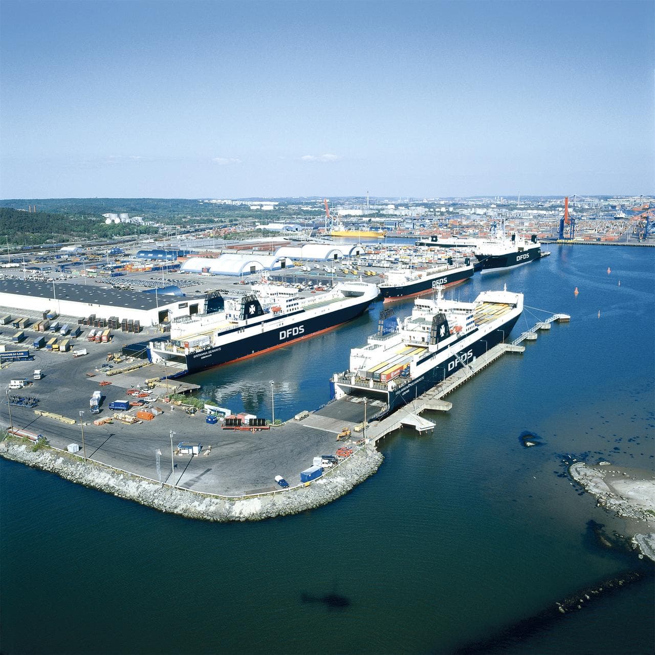 This will allow non-stop movement of automated trucks in and out of locations.