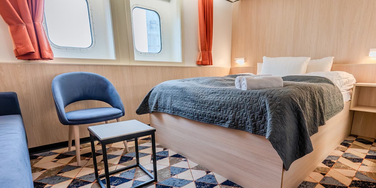 New Cabin on DFDS Ferry to Amsterdam