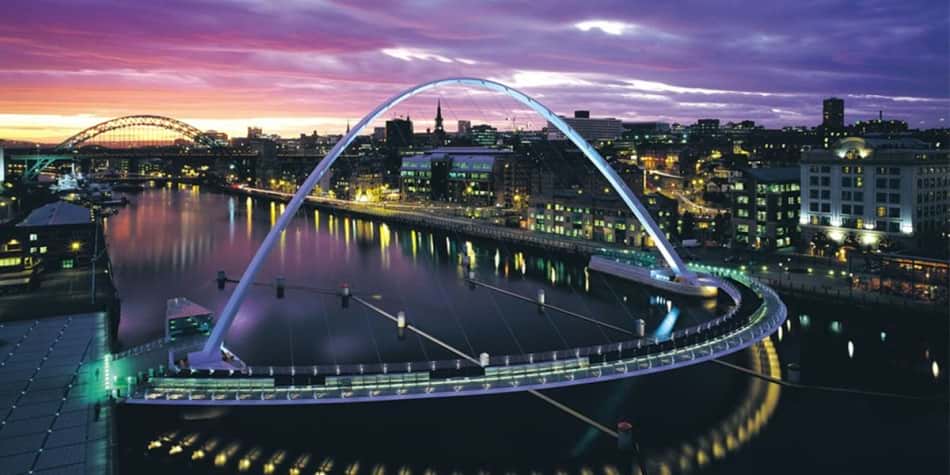 Millennium bridge a Newcastle