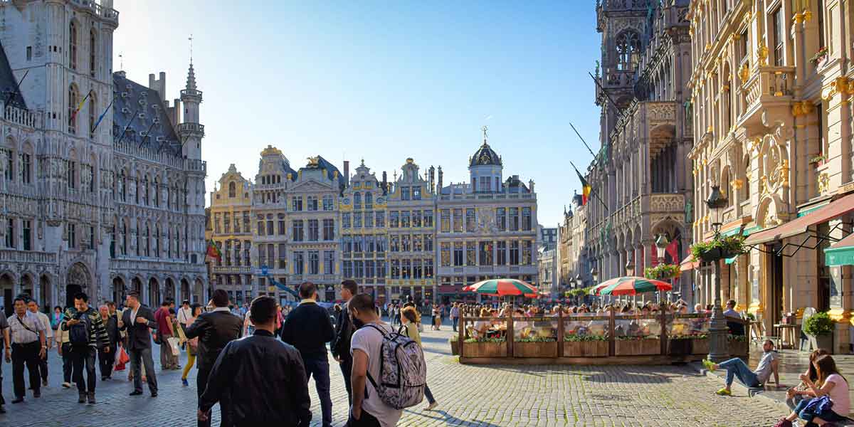 St. Patrick-s Day in Europe - Brussels, Belgium