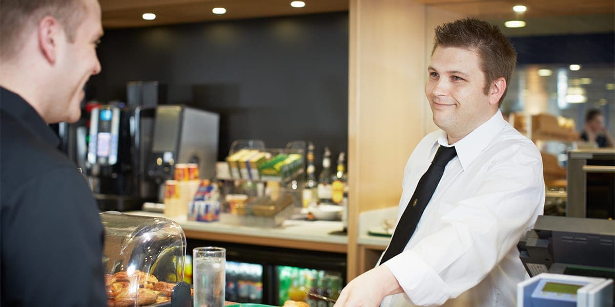 Bar on the ferry