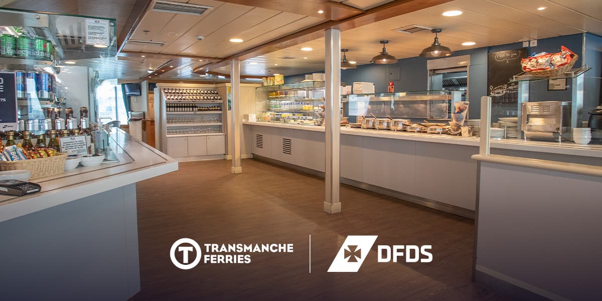 Restaurant on DFDS Dieppe-Newhaven Ferry
