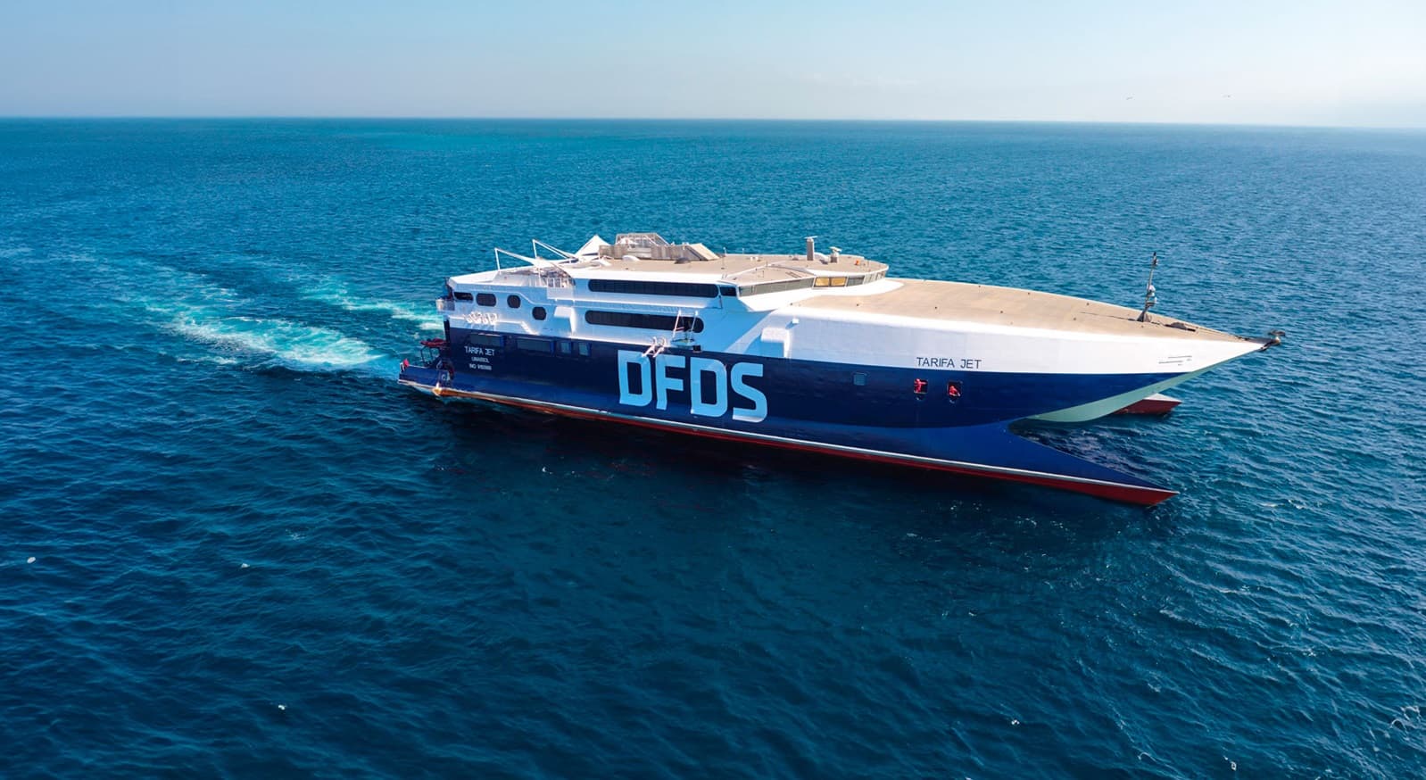 DFDS Jersey lifeline route vessel