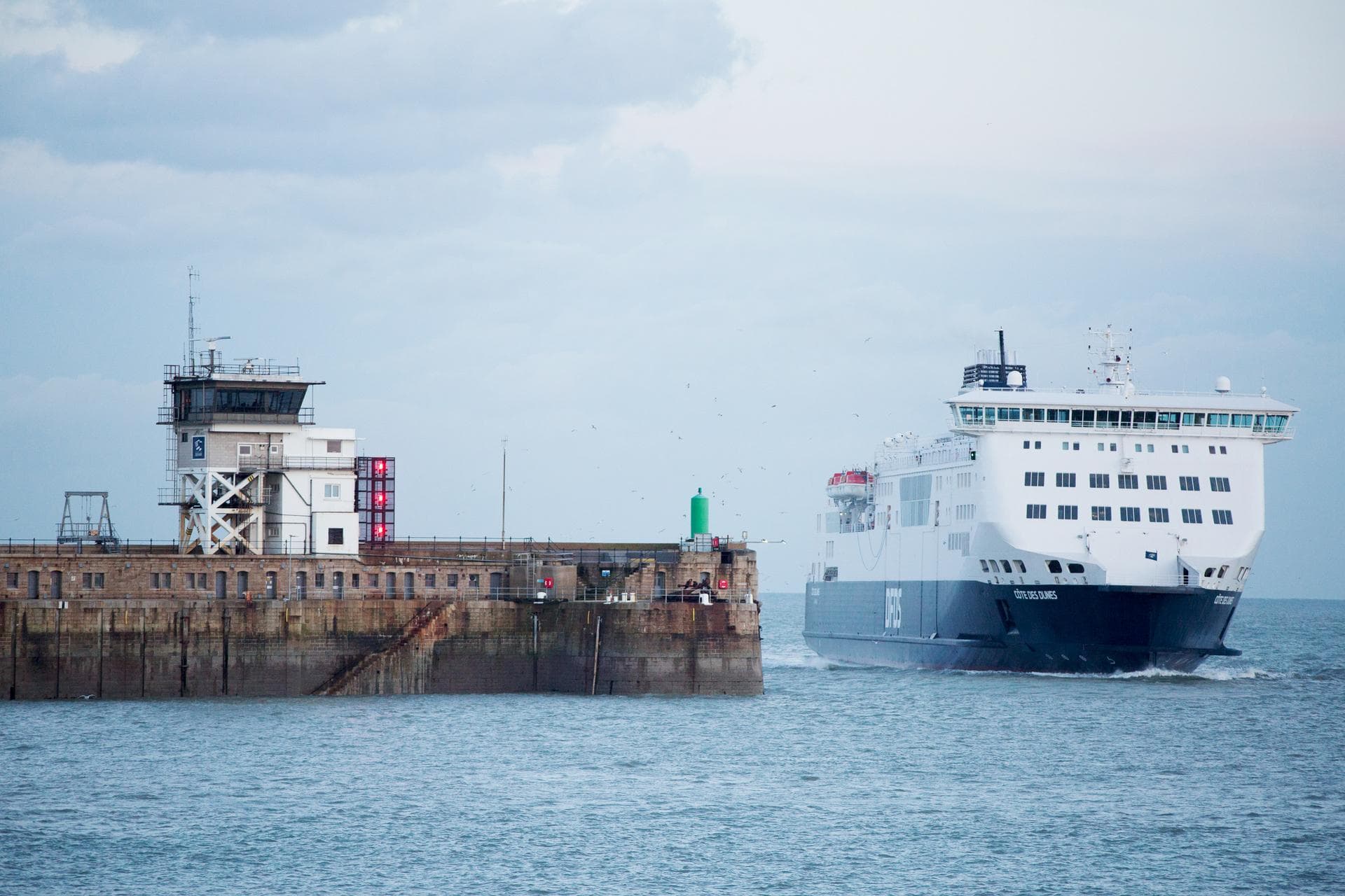 DFDS ship - CÔTE DES DUNES