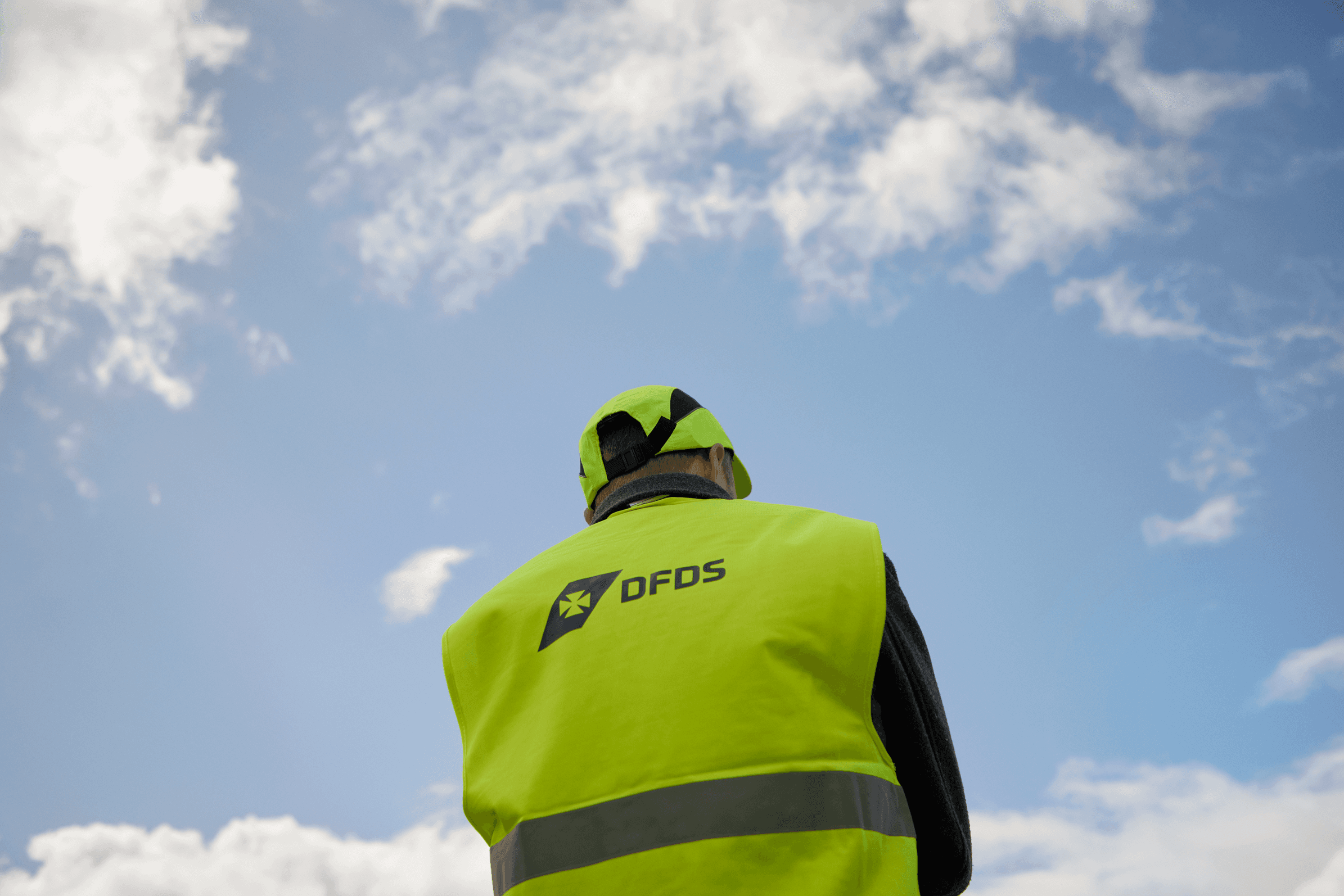 Worker, safety, safety vest