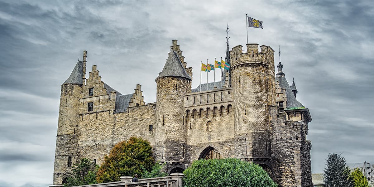 Rubenshuis and Het Steen, Antwerp
