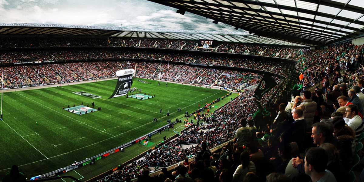 Twickenham Stadium on matchday