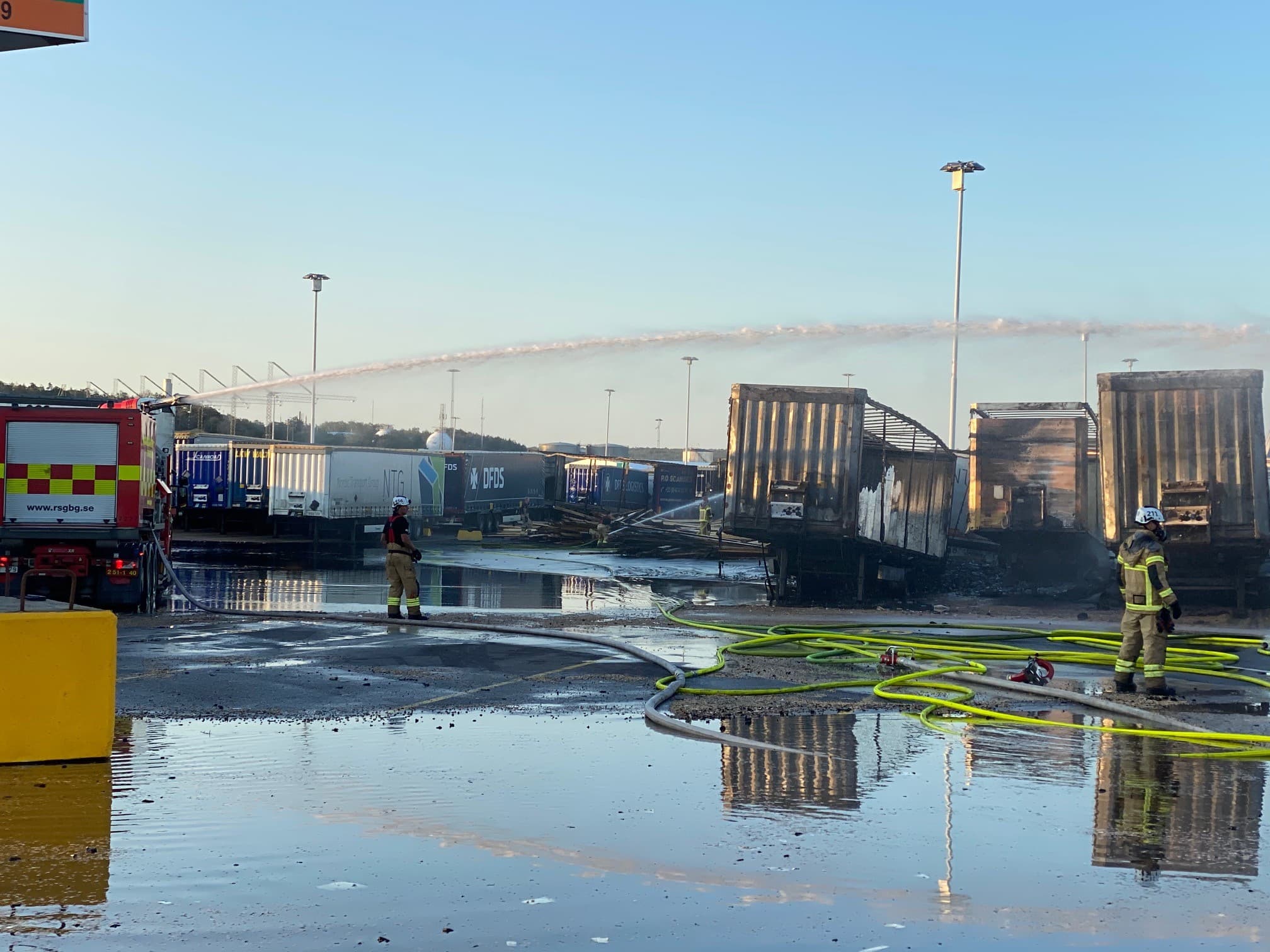 Fire brigade in Gothenburg